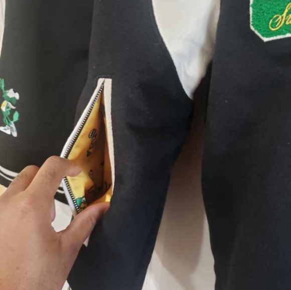 Mens Puma Varsity Jacket Size Large - Picture 6 of 9